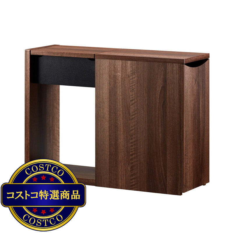 (コストコ) 朝日木材加工 roodeft ソファサイドテーブル ブラウン RDS-5020ST-DB
