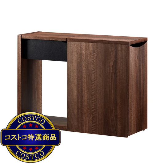 (コストコ) 朝日木材加工 roodeft ソファサイドテーブル ブラウン RDS-5020ST-DB