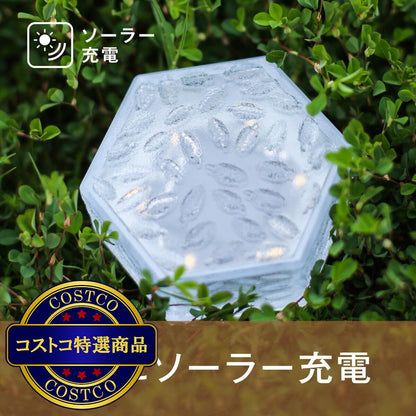 (コストコ) 7Life LEDソーラーライト クリスタル 4個セット