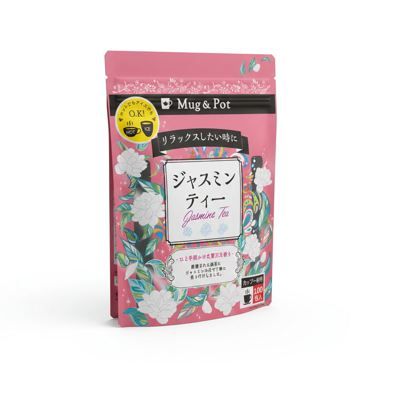 (コストコ) Mug & Pot ジャスミン茶 1.5g X 100包  2セット