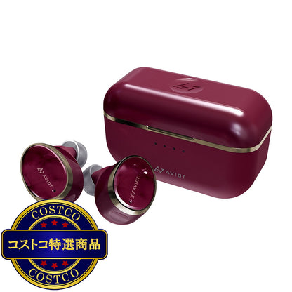 (コストコ) AVIOT 完全ワイヤレスイヤホン TE-BD11tR ダークルージュ