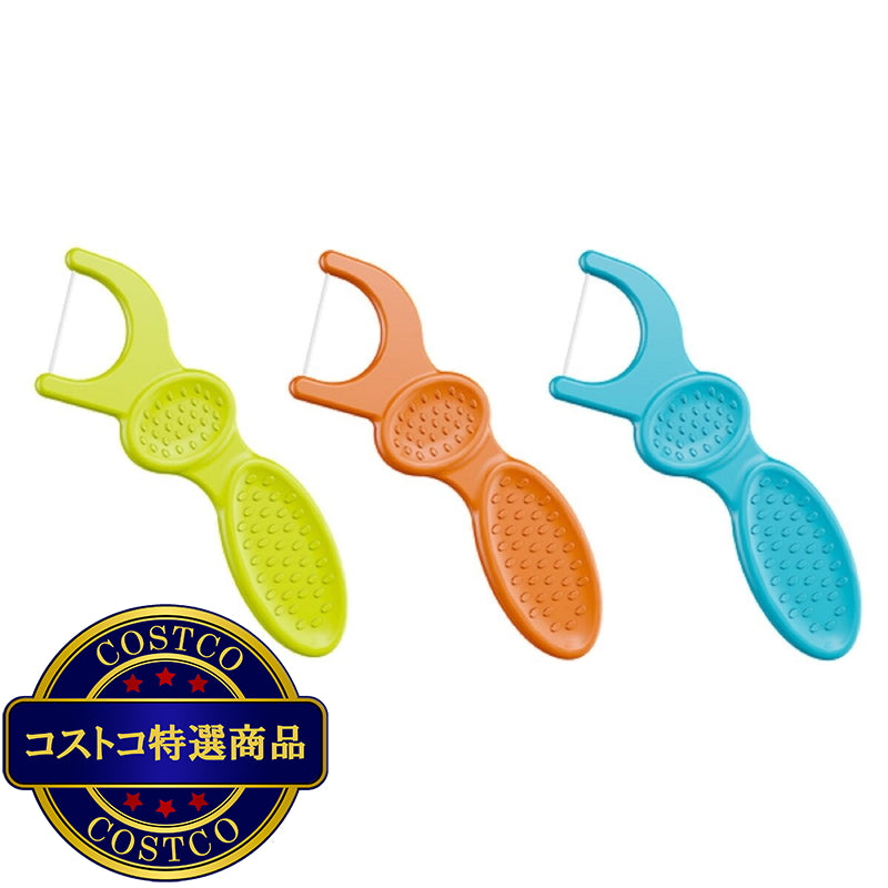 (コストコ) プラッカーズ デンタルフロス 子供用 300本