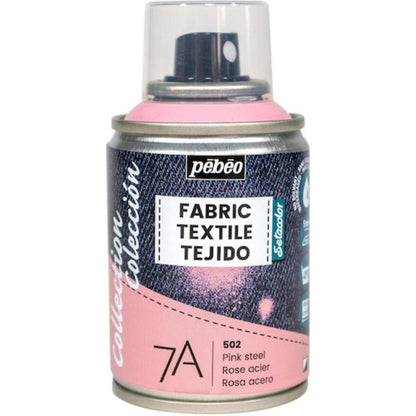 (コストコ) ペベオ 布用水性アクリルペイントスプレー 7A Spraysセタスプレー 100ml ピンクスティール  6セット