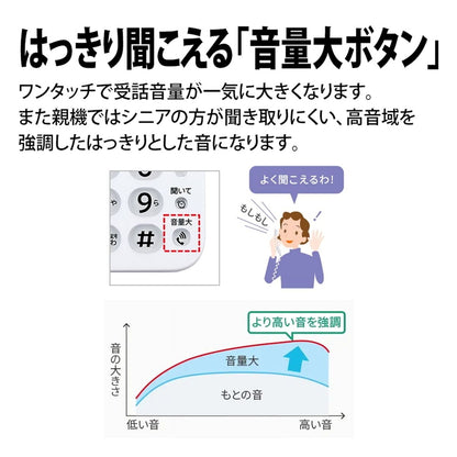 (コストコ) シャープ 迷惑電話防止機能付き 固定電話機 （親機受話器有線・無線子機1台タイプ） JD-AT91CL