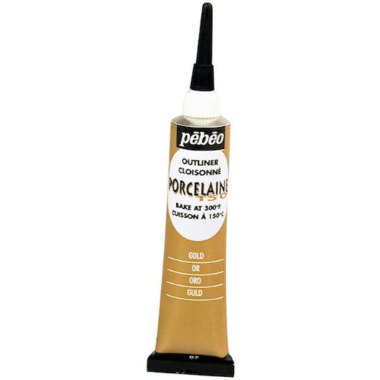 (コストコ) ペベオ ポーセレン 150 アウトライナー 20ml ゴールド  6セット