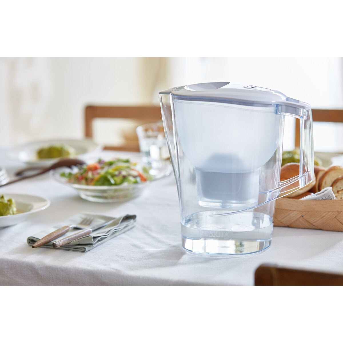 (コストコ) ブリタ ポット型浄水器 アルーナ マクストラプロ カートリッジ4個付き
