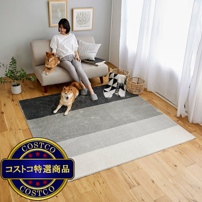 (コストコ) スミノエ ペット消臭ラグ ワグ 190 x 190cm グレー