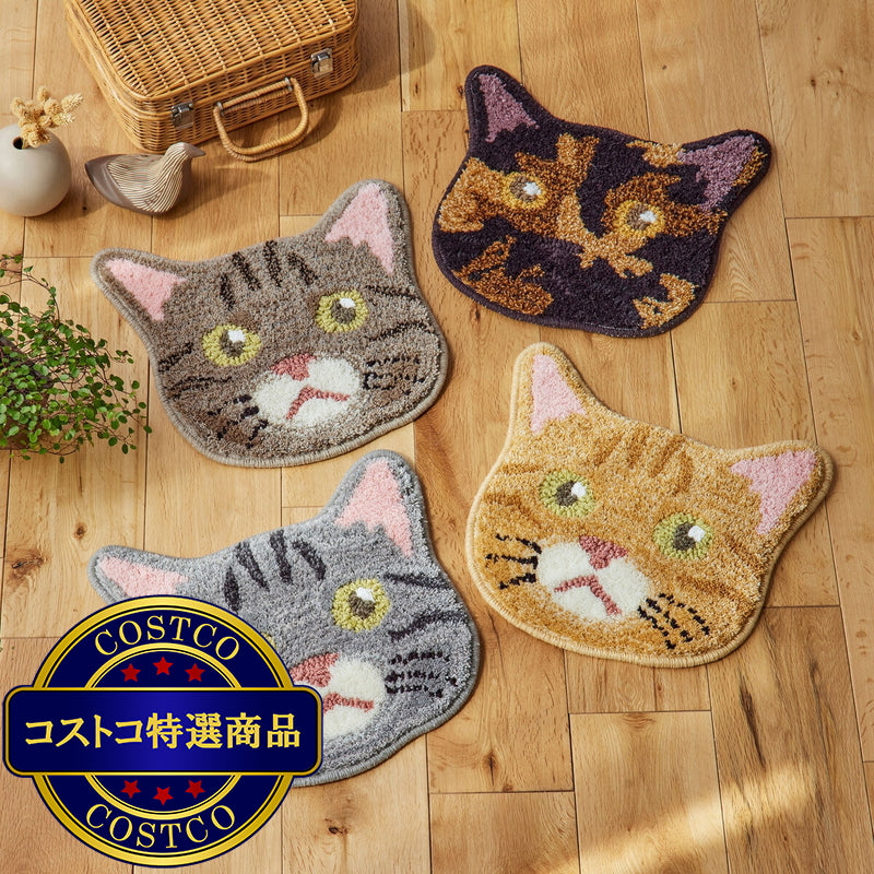 (コストコ) スミノエ チェアパッド ネコカオ サビ