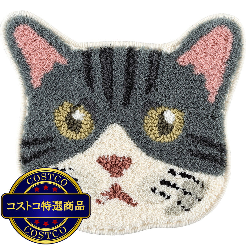 (コストコ) スミノエ チェアパッド ネコカオ サバシロ