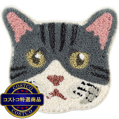 (コストコ) スミノエ チェアパッド ネコカオ サバシロ