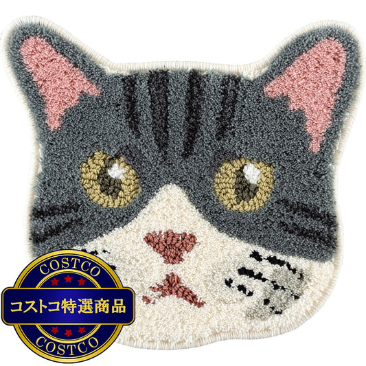 (コストコ) スミノエ チェアパッド ネコカオ サバシロ