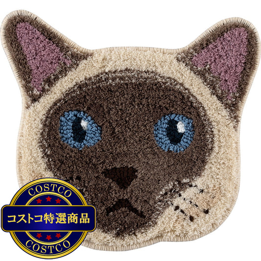 (コストコ) スミノエ チェアパッド ネコカオ ポイント