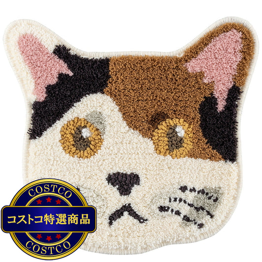 (コストコ) スミノエ チェアパッド ネコカオ ミケ
