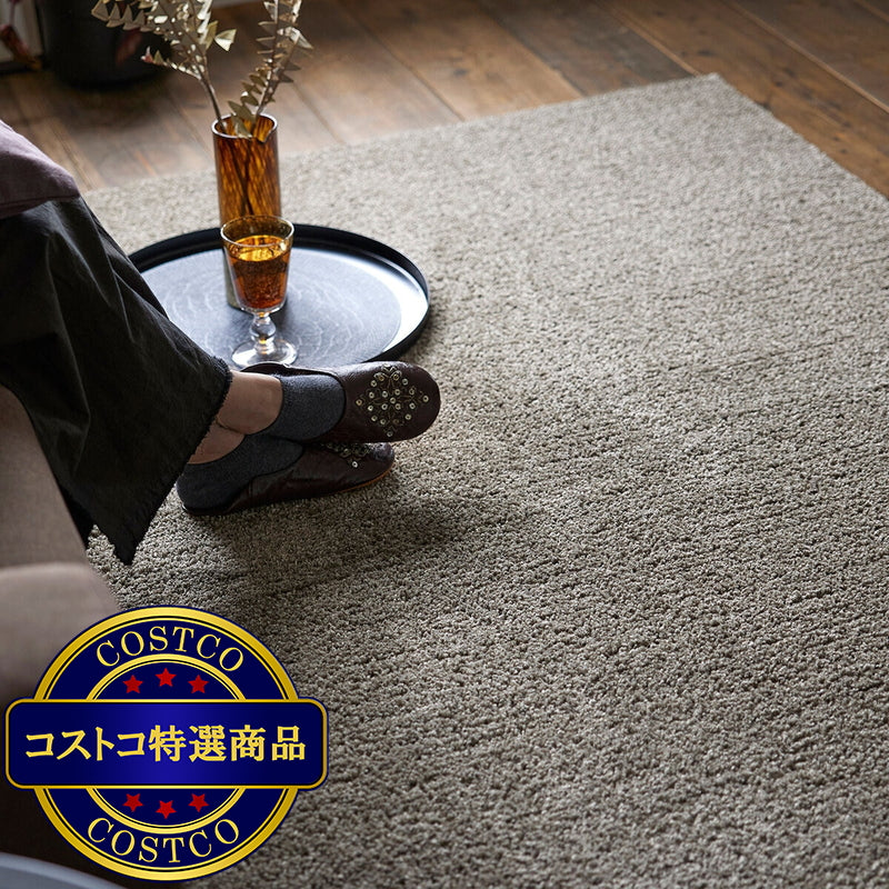 (コストコ) スミノエ ウォッシャブルラグ ソル 130 x 190cm ブラウン