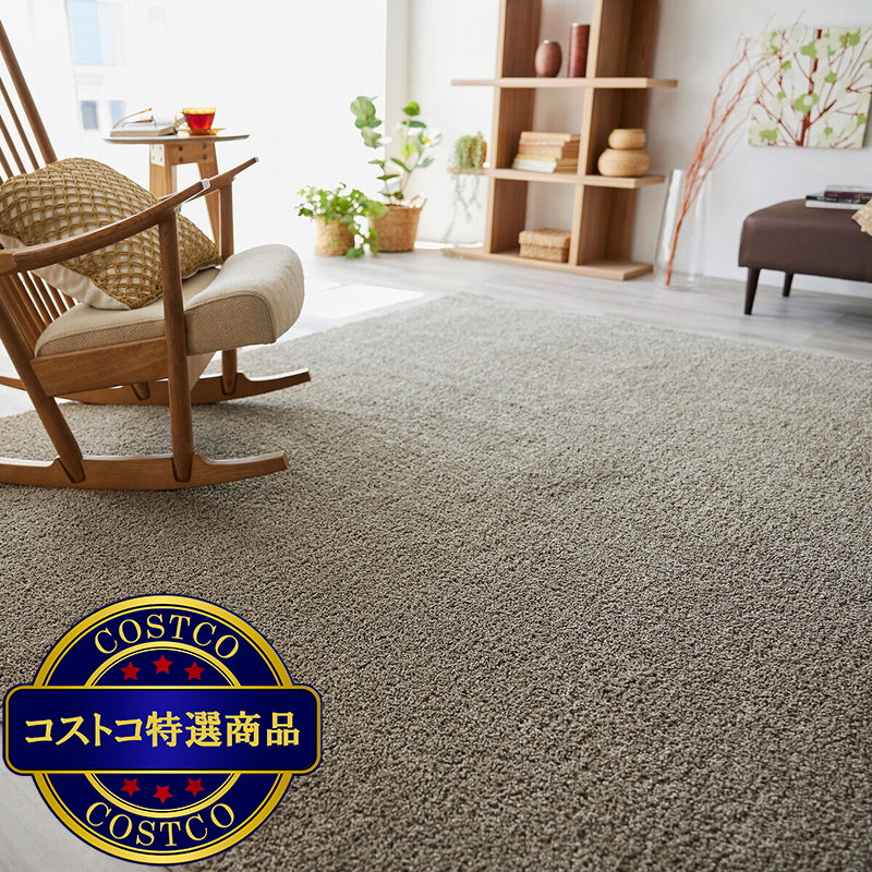 (コストコ) スミノエ ウォッシャブルラグ ソル 130 x 190cm グレージュ