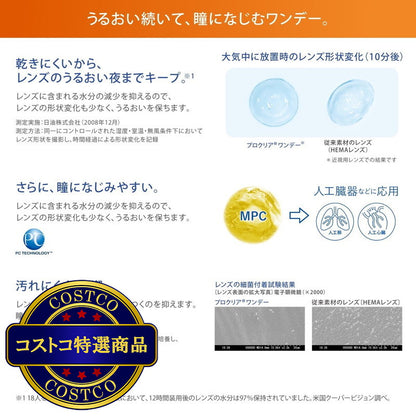 (コストコ) 【処方指示書の提出が必要です】プロクリア® ワンデー 90枚入り