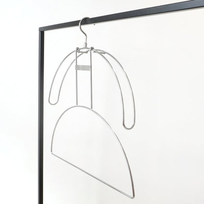 (コストコ) チャナカンパニー Balmy Hanger（バルミーハンガー） GHOST HANGER（ゴーストハンガー） 2本セット TP-GST01-42SLV-2ST