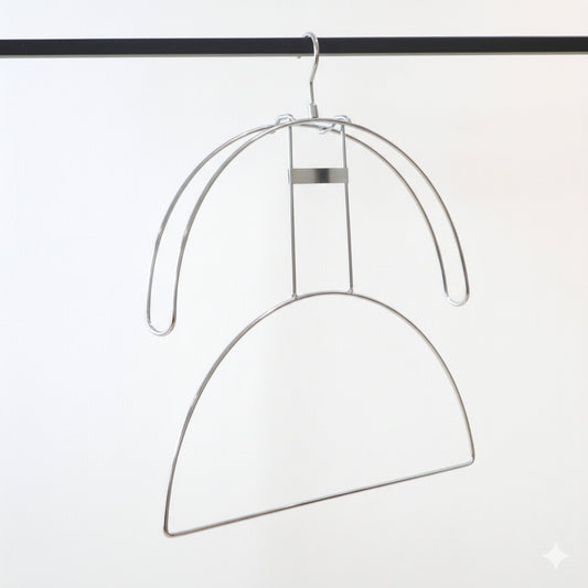 (コストコ) チャナカンパニー Balmy Hanger（バルミーハンガー） GHOST HANGER（ゴーストハンガー） 2本セット TP-GST01-42SLV-2ST