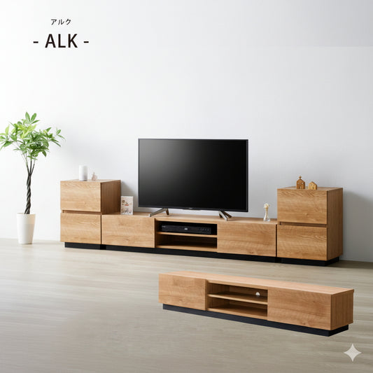 (コストコ) 朝日木材加工 テレビ台 アルク 65型 幅151.4cm ALK-3015AV