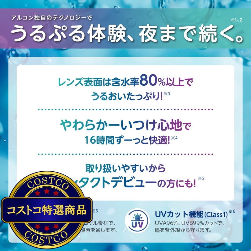 (コストコ) 【処方指示書の提出が必要です】プレシジョン ワン 乱視用 90枚入り (ベースカーブ 8.5)