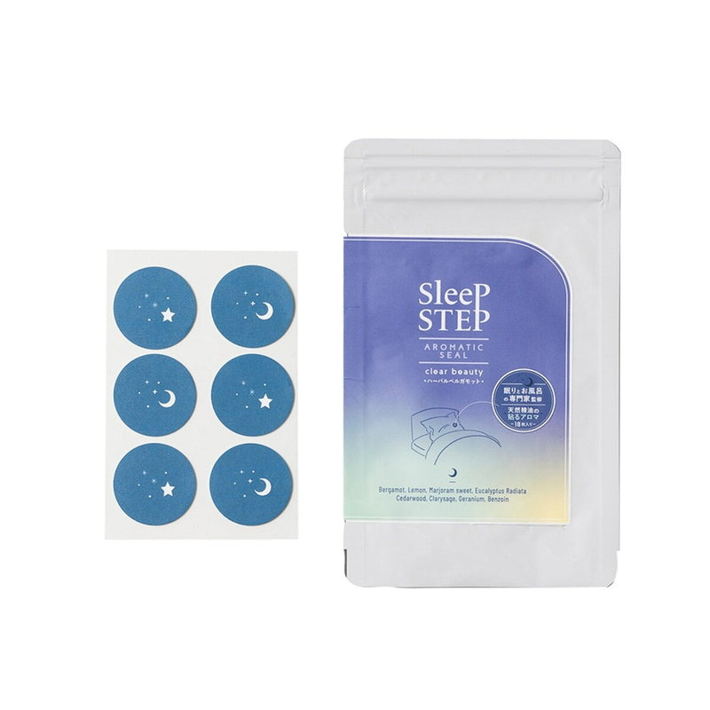 (コストコ) SLEEP STEP アロマティックシール クリアビューティー 3袋 x 18枚入