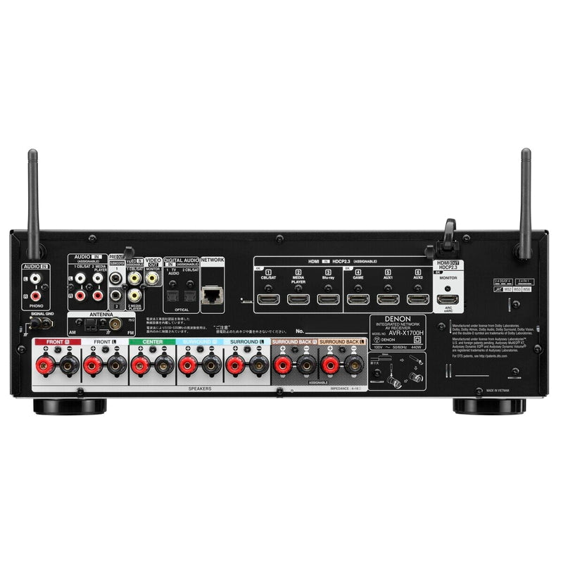 (コストコ) デノン 7.2ch サラウンドレシーバー AVRX1700HK