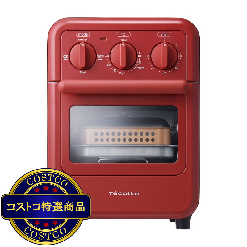 (コストコ) レコルト エアーオーブントースター RFT-1(R) レッド