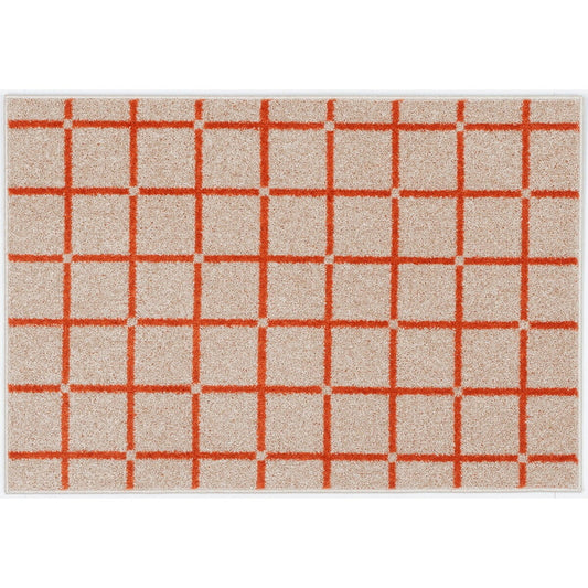 (コストコ) スミノエ ウォッシャブルラグ オセロ 90 x 130cm オレンジ