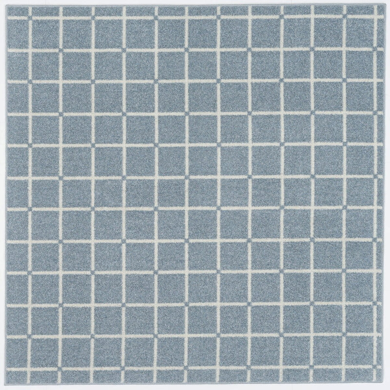 (コストコ) スミノエ ウォッシャブルラグ オセロ 185 x 185cm ブルー