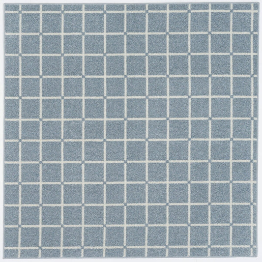 (コストコ) スミノエ ウォッシャブルラグ オセロ 185 x 185cm ブルー