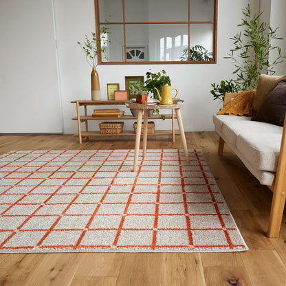 (コストコ) スミノエ ウォッシャブルラグ オセロ 185 x 240cm オレンジ