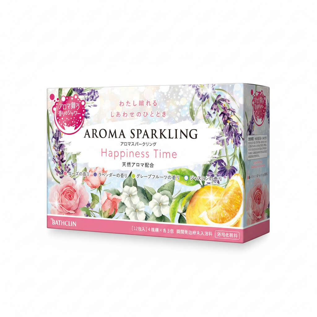 (コストコ) バスクリン アロマスパークリング Happiness Time 12包入 　3個セット