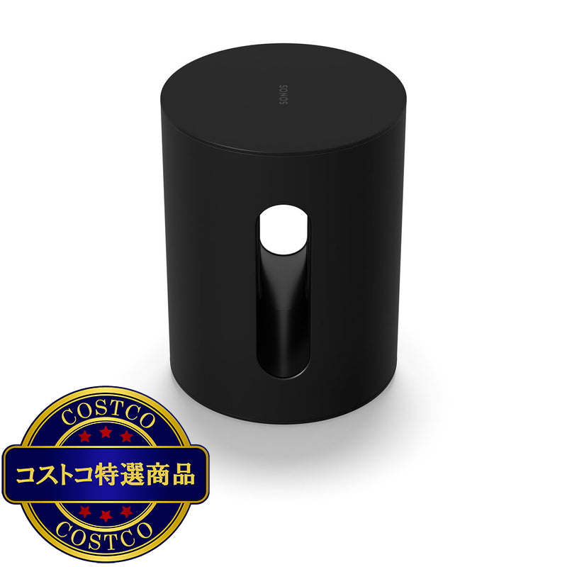 (コストコ) ソノス Sub Mini ワイヤレスサブウーファー ブラック