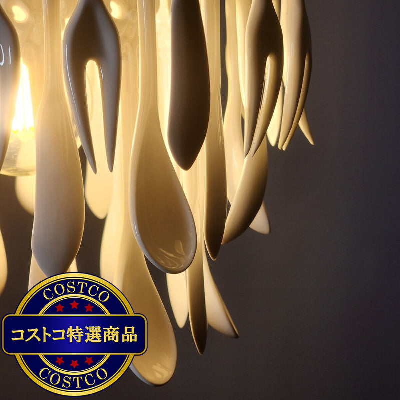 (コストコ) NJライティング セラミックデザインライト Cutlery320 NJP-028 GD
