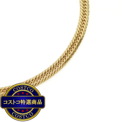 (コストコ) K18イエローゴールド 8面トリプル 喜平 アンクレット 25cm 10g