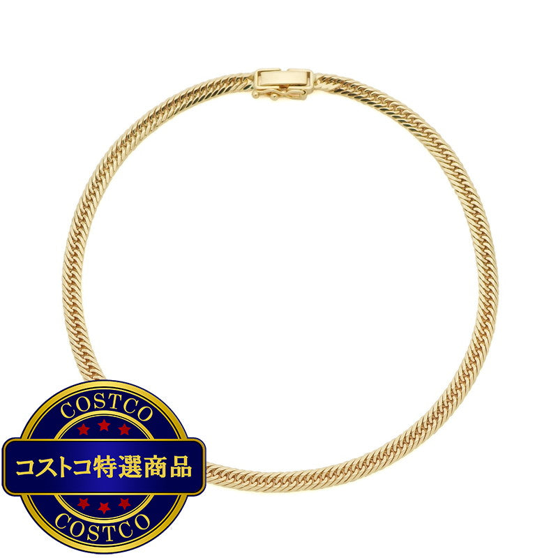 (コストコ) K18イエローゴールド 8面トリプル 喜平 アンクレット 25cm 10g