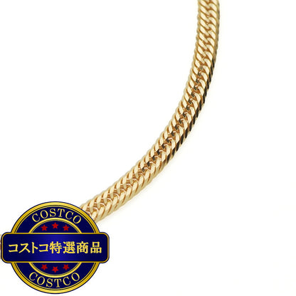 (コストコ) K18イエローゴールド 12面トリプル 喜平 アンクレット 23cm 6g