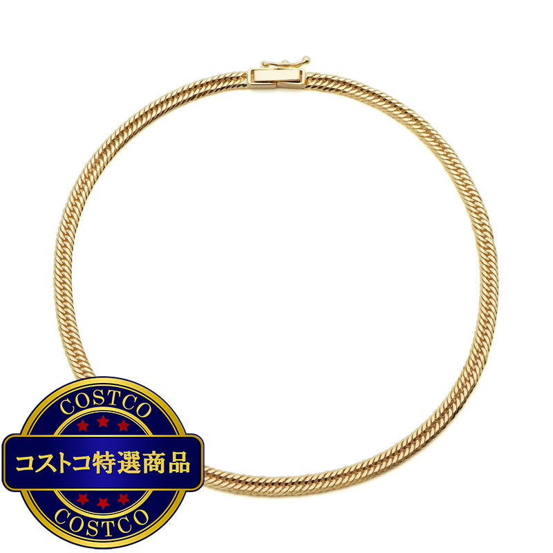 (コストコ) K18イエローゴールド 12面トリプル 喜平 アンクレット 23cm 6g