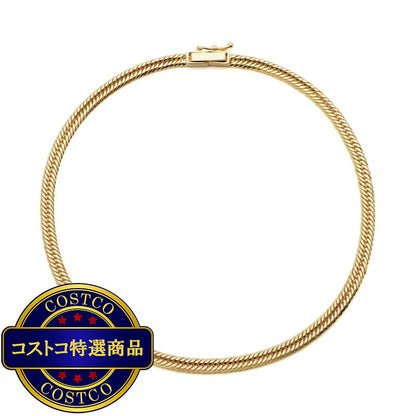 (コストコ) K18イエローゴールド 12面トリプル 喜平 アンクレット 23cm 6g