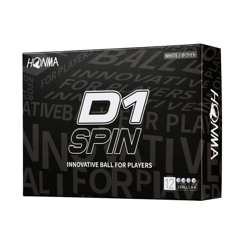 (コストコ) 本間ゴルフ D1スピン ゴルフボール 2ピース構造 24個入り ホワイト