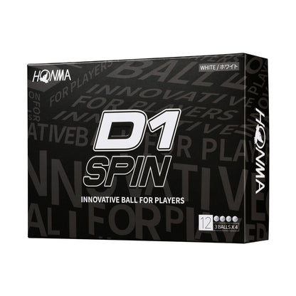 (コストコ) 本間ゴルフ D1スピン ゴルフボール 2ピース構造 24個入り ホワイト
