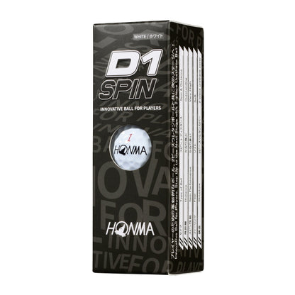 (コストコ) 本間ゴルフ D1スピン ゴルフボール 2ピース構造 24個入り ホワイト