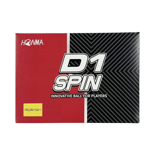 (コストコ) 本間ゴルフ D1スピン ゴルフボール 2ピース構造 24個入り イエロー