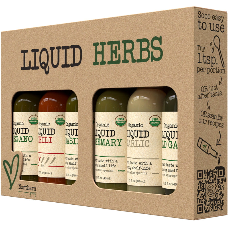 (コストコ) Northern Greens オーガニックリキッドハーブ セット 40ml x 6