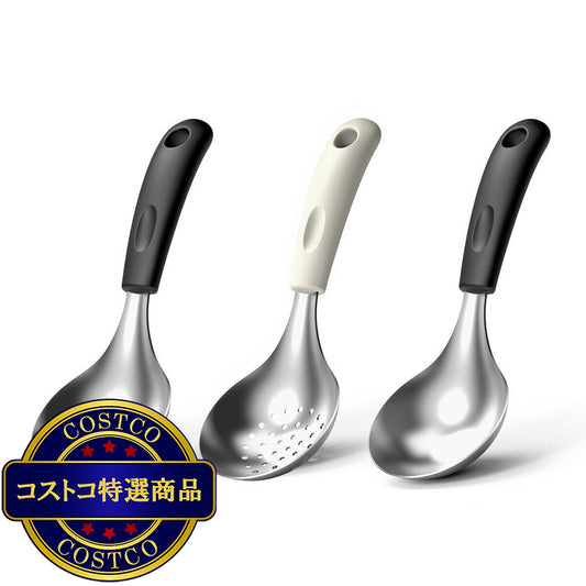 (コストコ) MARI STEIGER ミニお玉3コセット ブラック&ホワイト