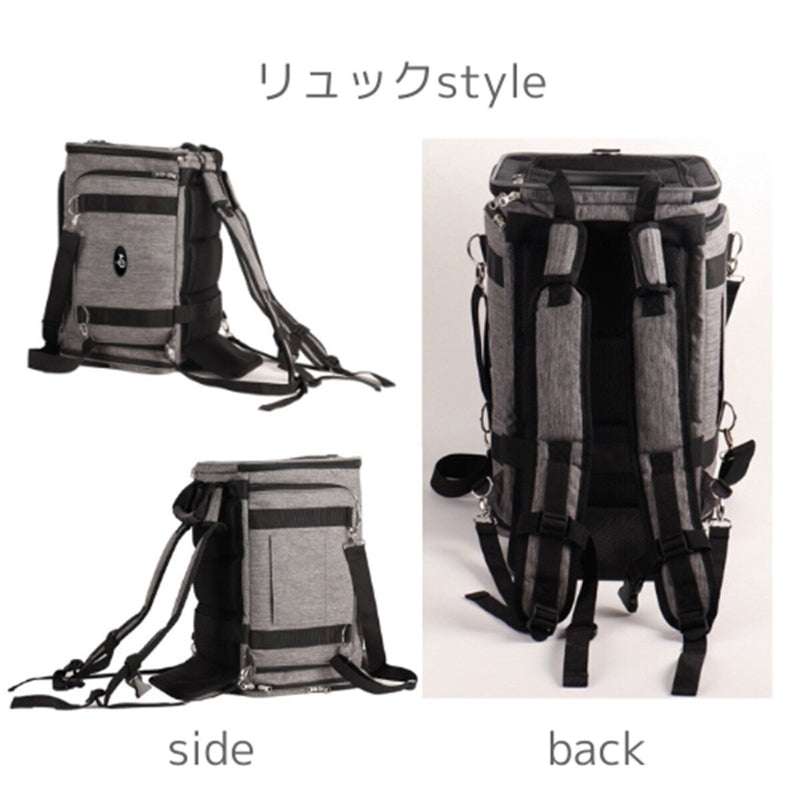 (コストコ) Petique ぺティーク 2LDK 2WAY ペットリュック グレー