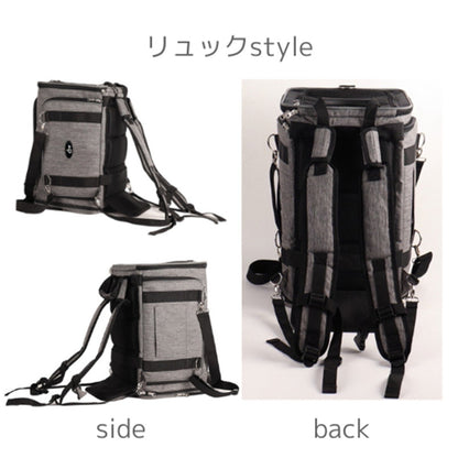 (コストコ) Petique ぺティーク 2LDK 2WAY ペットリュック グレー