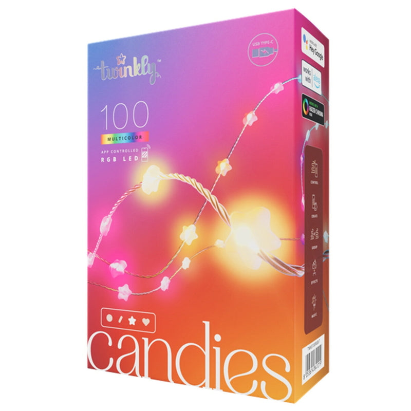 (コストコ) Twinkly(トゥインクリー) キャンディーズ 100LED スマートデコレーションライト 星形