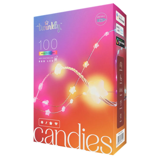 (コストコ) Twinkly(トゥインクリー) キャンディーズ 100LED スマートデコレーションライト 星形