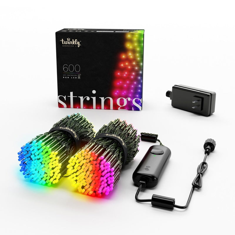 (コストコ) Twinkly(トゥインクリー)ストリング 600LED スマートデコレーションライト
